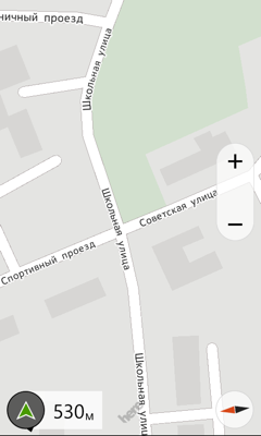 Обзор Nokia Lumia 520. Скриншоты. Here Drive