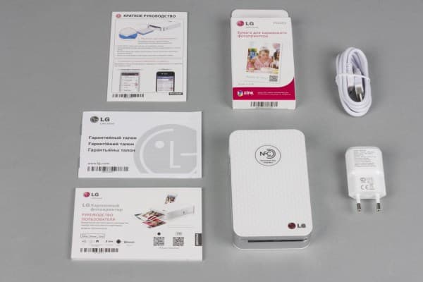 Дизайн принтера LG Pocket Photo PD233