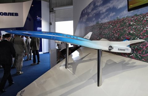 Модель Sukhoi Supersonic Business Jet (SSBJ, С-21)