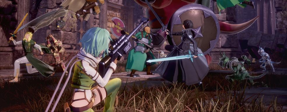 Кооперативная ролевая игра Sword Art Online Fractured Daydream популярна в Steam