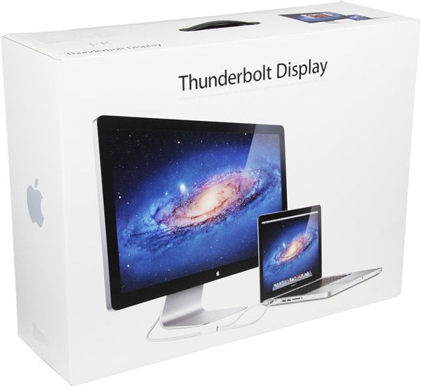 ЖК-монитор Apple Thunderbolt Display, коробка