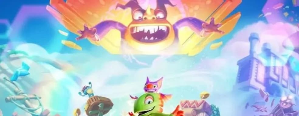 Анонсирована Yooka-Replaylee. Это ремастер платформера от авторов Banjo-Kazooie и Donkey Kong Country