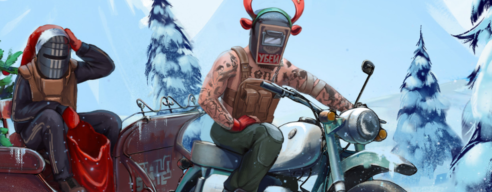 Авторы Escape from Tarkov показали русскоязычные новогодние открытки — фанаты на Западе попросили удалить текст с изображений