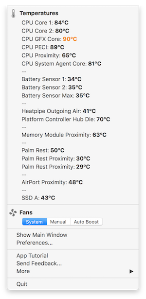 Скриншот с 12-дюймового ноутбука Apple MacBook Retina (Early 2016)