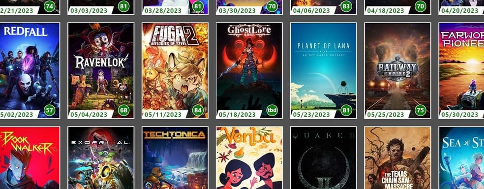 В 2023-ем в Game Pass на старте появилось 50 новинок