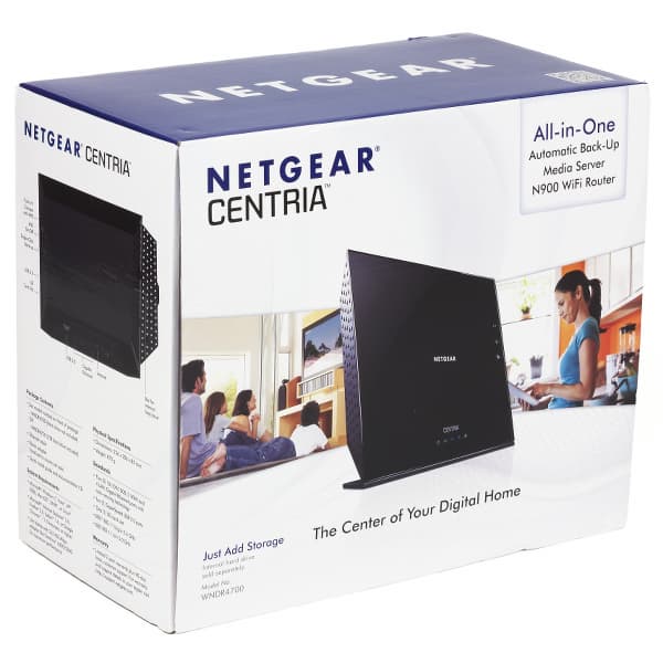 Упаковка роутера Netgear Centria WNDR4700 Упаковка роутера Netgear Centria WNDR4700