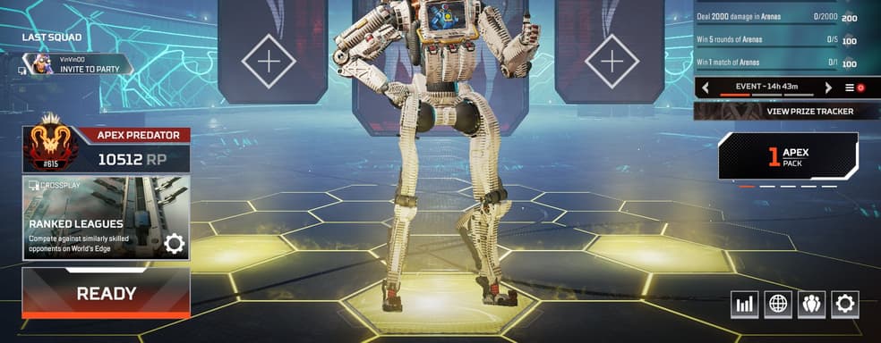 Стример за 54 часа достиг высочайшего ранга в Apex Legends