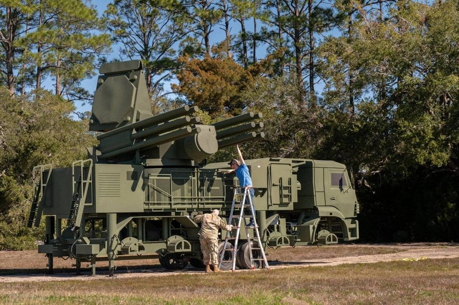 Макет «Панцирь-С1» в США
