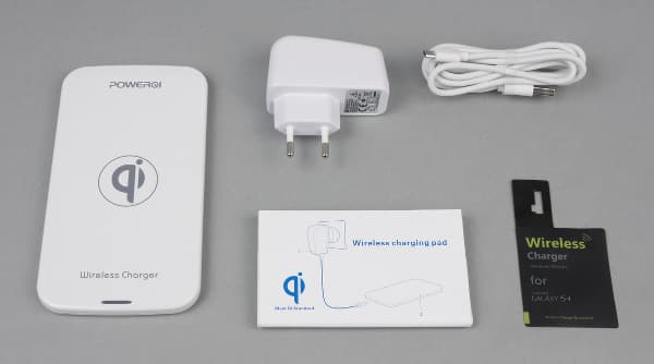 Комплект поставки PowerQI T-100