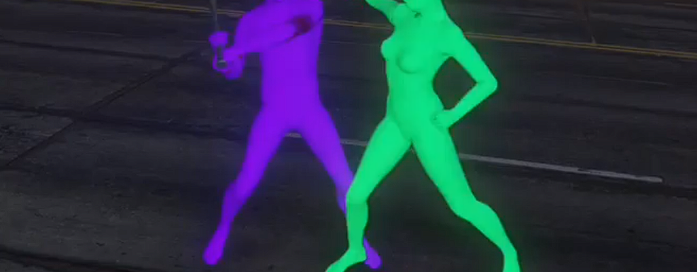 В Grand Theft Auto V началась масштабная война разноцветных «пришельцев»