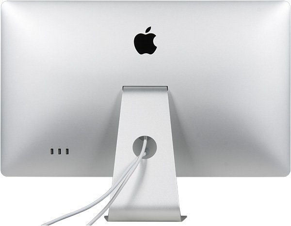 ЖК-монитор Apple LED Cinema Display ЖК-монитор Apple LED Cinema Display, вид сзади