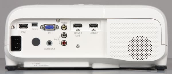 Проектор Epson EH-TW5350, задняя поверхность Проектор Epson EH-TW5350, задняя поверхность