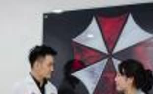 Вьетнамская клиника по уходу за кожей использует логотип корпорации Umbrella