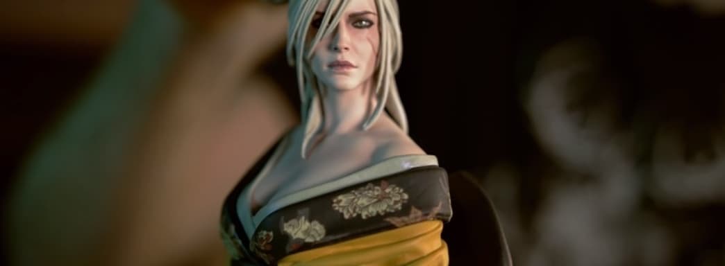CDPR представила распаковку фигурок Цири и Кицунэ