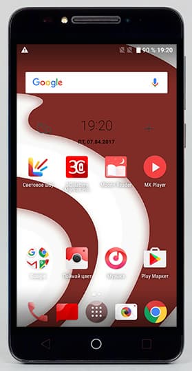 Смартфон Alcatel A5 LED