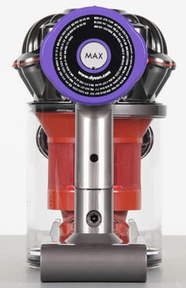 Пылесос Dyson V6 Total Clean, вид спереди Пылесос Dyson V6 Total Clean, вид спереди