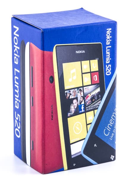 Упаковка Nokia Lumia 520 Упаковка Nokia Lumia 520
