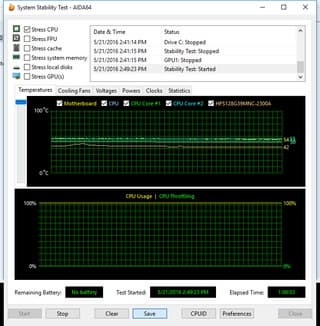 Режим простоя Asus VivoMini UN65