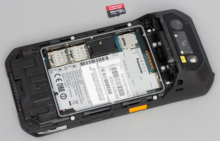 Дизайн Panasonic ToughPad FZ-N1