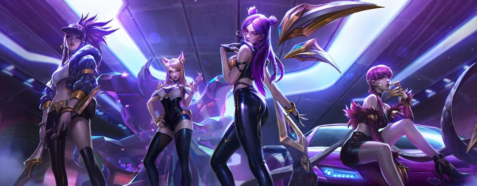 K-pop группа из League of Legends K/DA возвращается