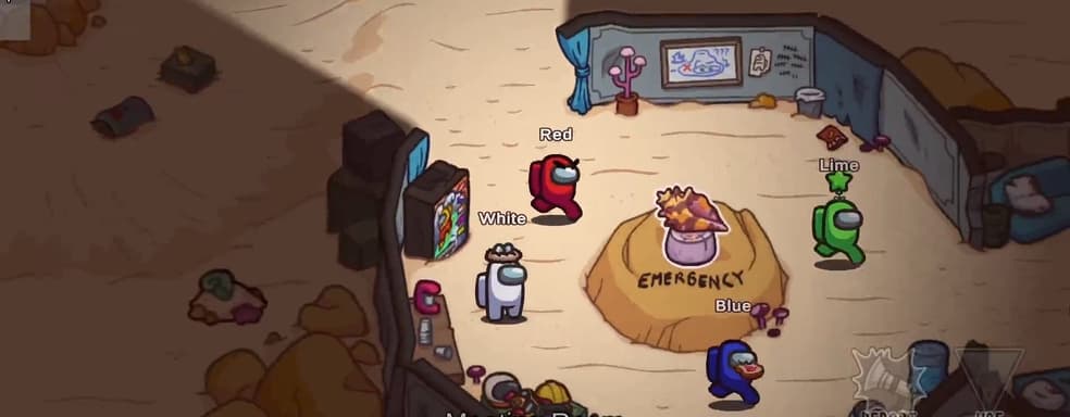 Первая за два года новая карта Among Us. В игре появятся пляж, грибы и жареный зефир