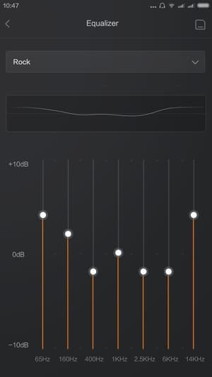 Настройки наушников Xiaomi Mi Note Настройки наушников Xiaomi Mi Note