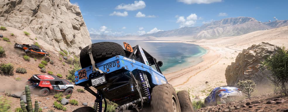 В Forza Horizon 5 на старте будет доступно свыше 400 автомобилей