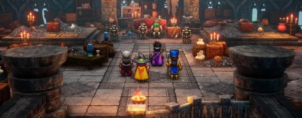 Прибыль Square Enix упала на 9,9%, хотя продажи ремейка Dragon Quest III HD-2D были выше ожидаемых