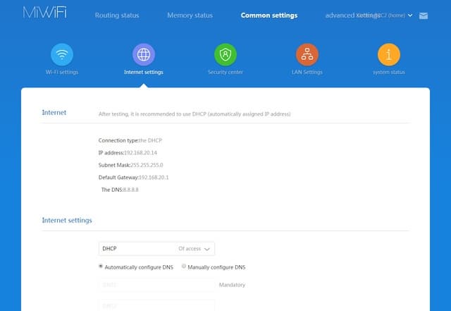 Настройка Xiaomi Mi WiFi Router 3