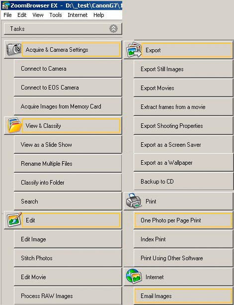 ZoomBrowser EX