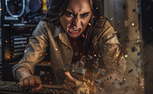 Wife Throws Husband's Gaming Computer Out the Window After Divorce Proposal