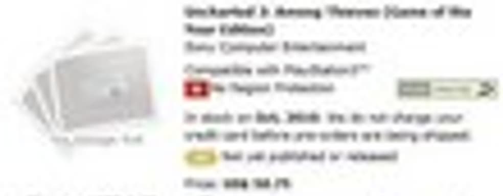 Play-Asia начала прием предзаказов на Uncharted 2 GOTY Edition 