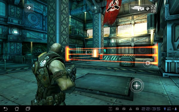 Скриншот Shadowgun на ASUS Eee Pad Transformer Prime