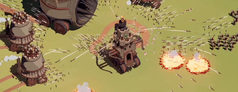 Анонсировали Wanderburg — экшен о замках на колёсах, пожирающих друг друга