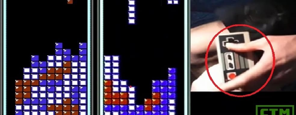 Игрок побил мировой рекорд в «Тетрисе» на своём первом турнире