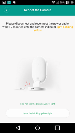 IP-камера наблюдения Yi Home Camera 2