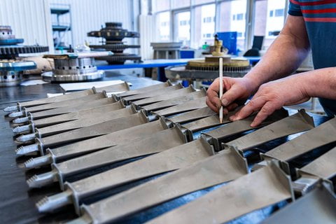 Производство деталей для для газотурбинных двигателей на ОДК-Кузнецов