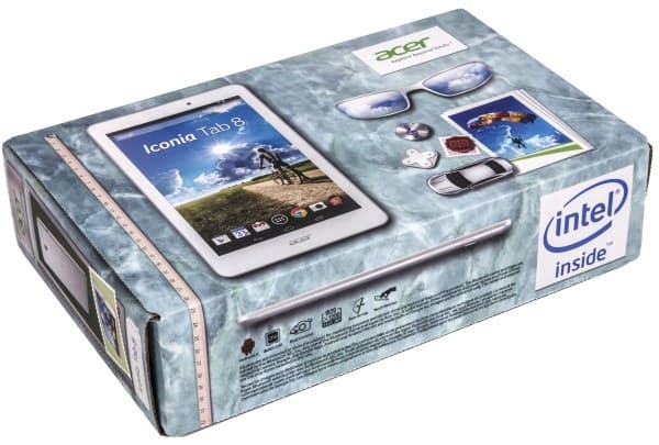 Коробка планшета Acer Iconia Tab 8 (A1-840FHD)