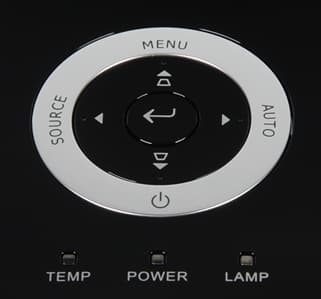 Проектор Vivitek H1185HD, контрольная панель