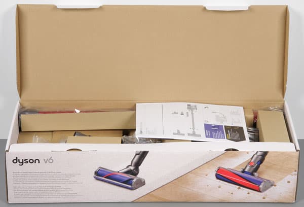 Пылесос Dyson V6 Total Clean, коробка Пылесос Dyson V6 Total Clean, коробка