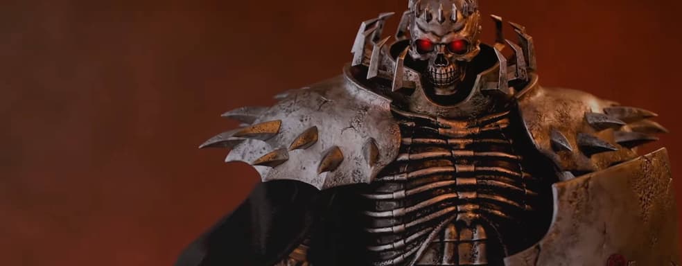 Охотник на апостолов и нелюдей: Max Factory открыла предзаказ на статую Рыцаря-Черепа из аниме «Берсерк»