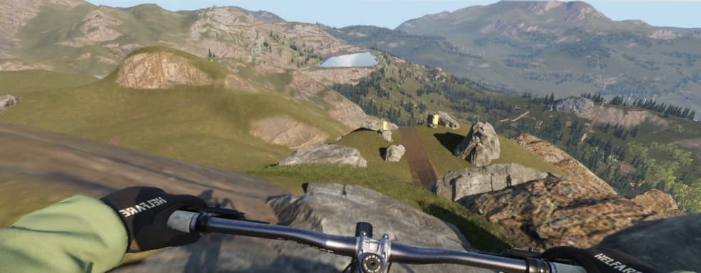 Горные байки, 100 км² трасс и массовые заезды. Геймплей симулятора маунтинбайка MAVRIX