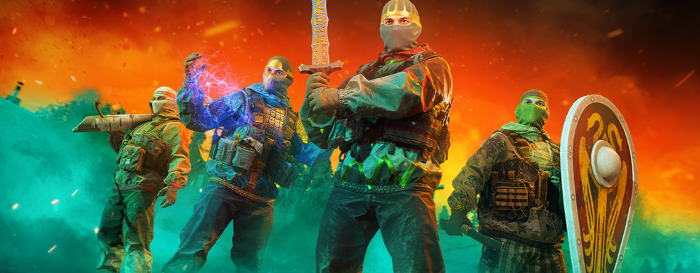 Шутер «Калибр» получил коллаб с экшеном «Русы Против Ящеров 2»