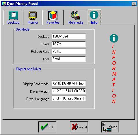 Информационная панель