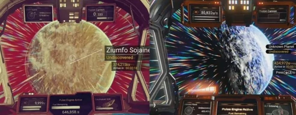 No Man's Sky претерпела значительные изменения. Сравнение игры 2016 и 2022 годов