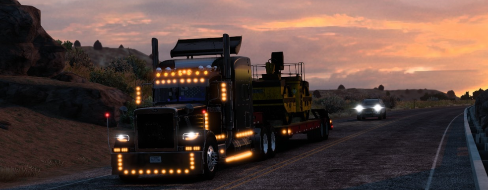 Северное сияние в Euro Truck Simulator 2 и ATS. Исследование беты обновления 1.49