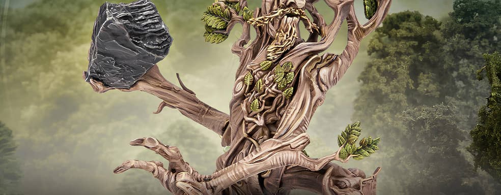 Грозный энт и страж леса: представлена миниатюра Буковеня для настолки Middle Earth Strategy Battle Game