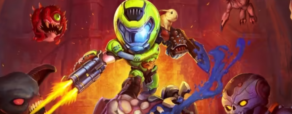Bethesda представила новый DOOM. Mighty DOOM это игра для мобильных устройств с элементами рогалика