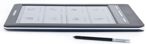 Обзор Ectaco jetBook Color. Левая грань и перо Обзор Ectaco jetBook Color. Левая грань и перо