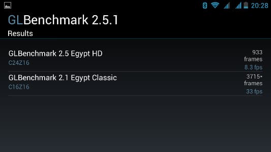 Игровая производительность Highscreen Boost Игровая производительность Highscreen Boost